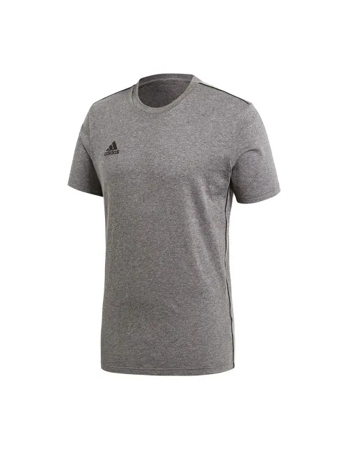 Camiseta Adidas Core 18 Gris | Ofertas de pádel